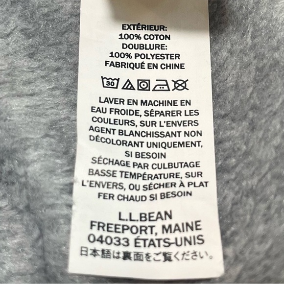 L.L. Bean Shacket Red/White Plaid Fleece Lined Shirt Jacket Size Medium - Picture 8 of 10